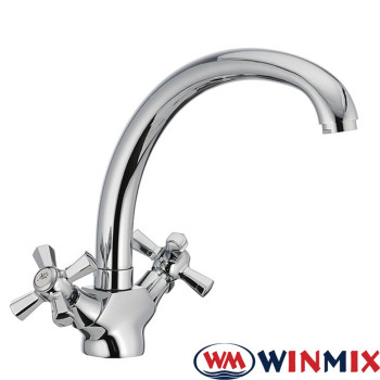 Змішувач для кухні вухо Winmix Premium Retro (Chr-273), Польща