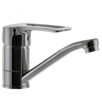 Змішувач для умивальника ялинка на шпильці HAIBA Germes (Chr-004) 15cm