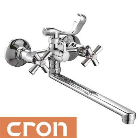 Змішувач для ванни довгий ніс Cron Polo (Chr-140)