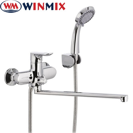 Змішувач для ванни довгий ніс Winmix Premium Donna EURO (Chr-006), Польща