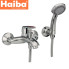 Змішувач для ванни короткий ніс HAIBA MAGIC RED EURO (Chr-009)