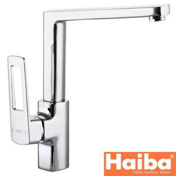 Змішувач для кухні Вухо HAIBA ENIO (Chr-018)