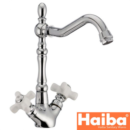 Змішувач для кухні HAIBA ODYSSEY Chr-777 (nut)