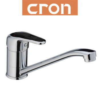 Змішувач для кухні ялинка на шпильці 25см Cron Magic Black (Chr-004)