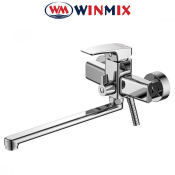 Змішувач для ванни довгий ніс WINMIX Premiun Patrick EURO (Chr-006), Польща
