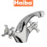 Змішувач для умивальника HAIBA ZEUS (Chr-161)