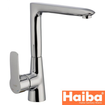 Змішувач для кухні Вухо HAIBA Columbia (Chr-018)
