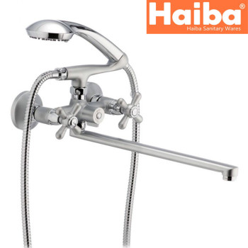 Змішувач для ванни HAIBA DOMINOX SATIN EURO (Chr-140)