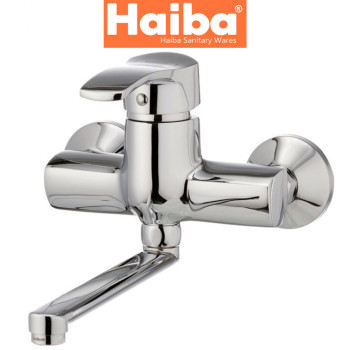 Змішувач для кухні від стіни HAIBA Focus (Chr-005)