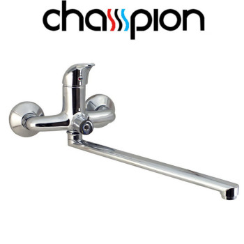 Змішувач для ванни довгий ніс Champion Premiere EURO (Chr-006)