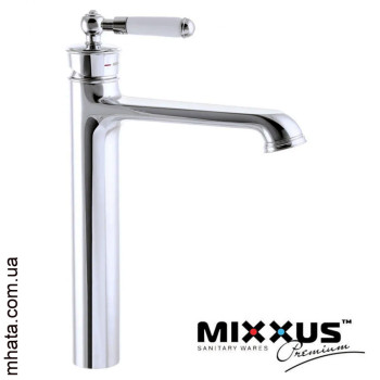 Змішувач для умивальника MIXXUS Premium Vintage (Chr-001) high, Польща