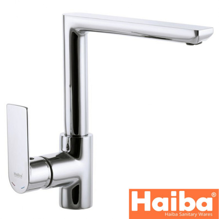 Змішувач для кухні Вухо HAIBA ALEX (Chr-018)