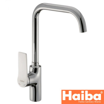 Змішувач для кухні Вухо HAIBA Novak (Chr-017)