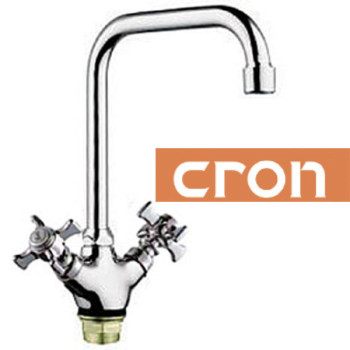 Змішувач для умивальника на гайці Cron Zeus (Chr-276)