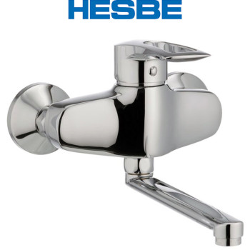 Змішувач для кухні від стіни HESBE HANSBERG (Chr-008)