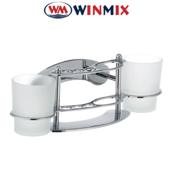 Підставка для щіток та пасти з двома склянками LR101, Winmix Польща Підставка для щіток та пасти з двома склянками LR101, Winmix Польща