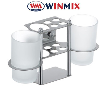 Підставка для щіток та пасти з двома склянками LR103, Winmix Польща Підставка для щіток та пасти з двома склянками LR103, Winmix Польща