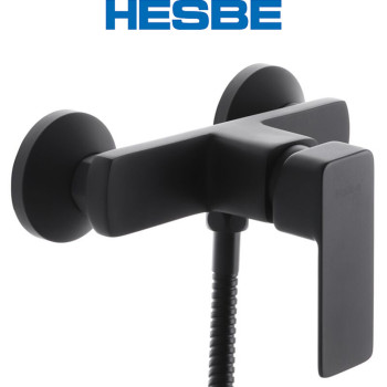 Змішувач для душу HESBE Kubus Black (Chr-003)