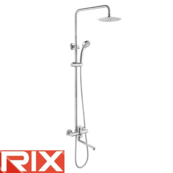 Душова колона із змішувачем Rix LR72403-1 SUS304 із нержавіючої сталі