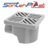Душовий трап з пластиковою решіткою TH-100-50.01 DN50, Santehplast.