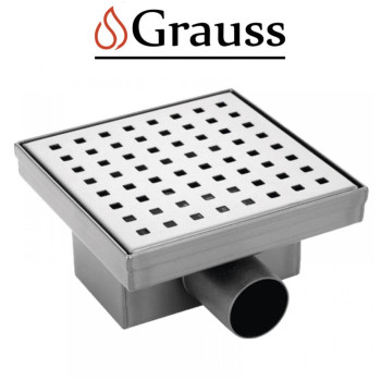 Душовий трап з нержавіючої сталі SUS304 FD02-S150, Grauss Чехія
