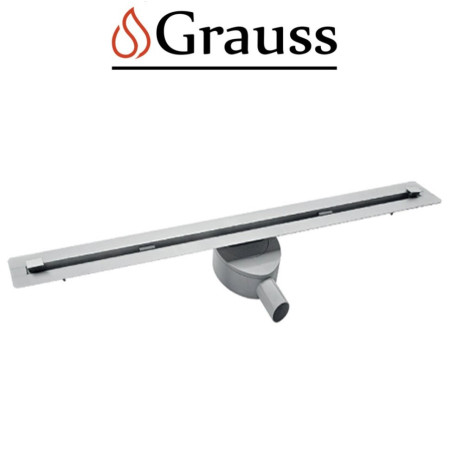 Душовий трап з нержавіючої сталі SUS304 FD07-20x600-SLENDER, Grauss Чехія