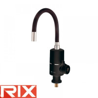 Електричний проточний водонагрівач ELW06-F-Black (з силіконовим виливом) на миття 3 кВт