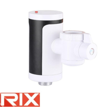 Електричний проточний водонагрівач ELW77-E (з індикатором темп. із кріпленням на вилив змішувача) 3 кВт