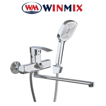Змішувач для ванни довгий ніс Winmix Magnum EURO (Chr-006), Польща