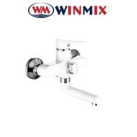 Змішувач для ванни короткий ніс, Winmix ELVIS EURO WHITE (Chr-009), Польща