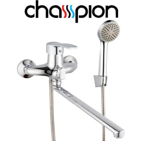 Смеситель для ванны длинный нос Champion NHK-006-279 Euro