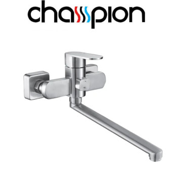 Смеситель для ванны длинный нос Champion AVA (Chr-006) EURO, SUS304 из нержавеюшей стали