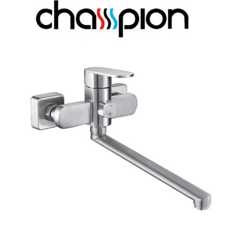 Смеситель для ванны длинный нос Champion AVA (Chr-006) EURO, SUS304 из нержавеюшей стали
