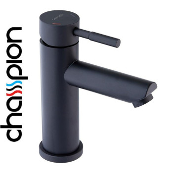 Смеситель для умывальника Champion SUS-001-A BLACK, SUS304 из нержавеющей стали