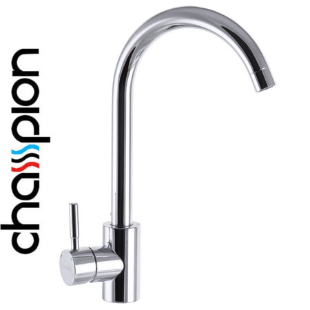 Смеситель для кухни Champion SUS-011-N CHROME, из нержавеющей стали