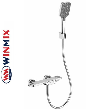 Змішувач для ванни короткий ніс Winmix Premium TERRA (Chr-009), Польща