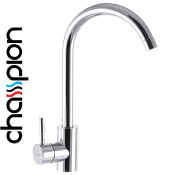 Смеситель для кухни Champion SUS-011 CHROME, из нержавеющей стали