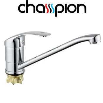 Смеситель для кухни елка на гайке 25см Champion Ped (Chr-555-135) Nut