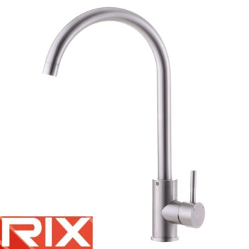 Смеситель для кухни Rix SUS (Chr-011), SUS304 из нержавеющей стали