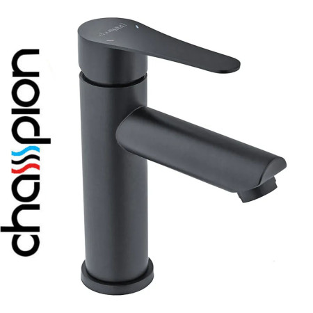Смеситель для умывальника Champion SAP-001-A Black, SUS304 из нержавеющей стали