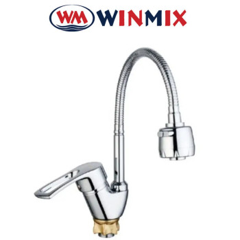 Змішувач для кухні Вухо на гайці Winmix Reflector YUB4-181 рефлекторний гусак, Польща