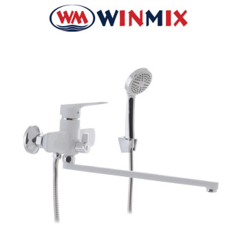 Змішувач для ванни Winmix (euro) Nevada White (Chr-006), Польща