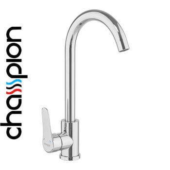 Смеситель для кухни Champion EZA-011 CHROME, из нержавеющей стали