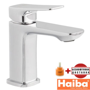 Змішувач для умивальника HAIBA Geneva NUT (Chr-001)
