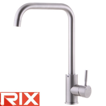 Смеситель для кухни Ухо Rix SUS (Chr-011-G), SUS304 из нержавеющей стали