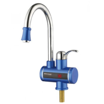 Електричний проточний водонагрівач Winmix Electra 240E Blue на миття 3 кВт (синього кольору)