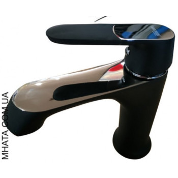 Змішувач для умивальника MIXXUS Missouri Black (чорний) (Chr-001), Польща